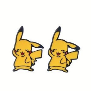 Pokémon Pikachu earring studs set NWT